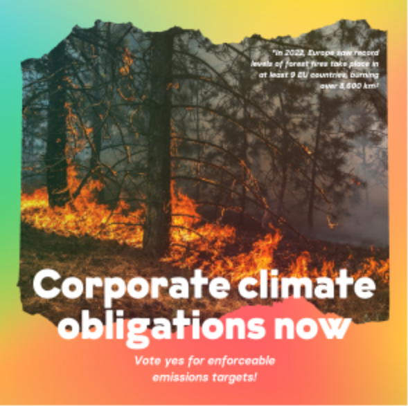 When <a href="/EP_Environment/">ENVI Committee Press</a> gives its position on the CSDDD this Thursday, we call on 🇸🇪MEPs <a href="/jessicapolfjard/">Jessica Polfjärd</a> @fritzon_h <a href="/emmawiesner/">Emma Wiesner</a> <a href="/ParHolmgren/">Pär Holmgren</a> @MalinBjork_EU to vote in favour of a strong law that obliges companies to do climate due diligence &amp; address their climate impact!