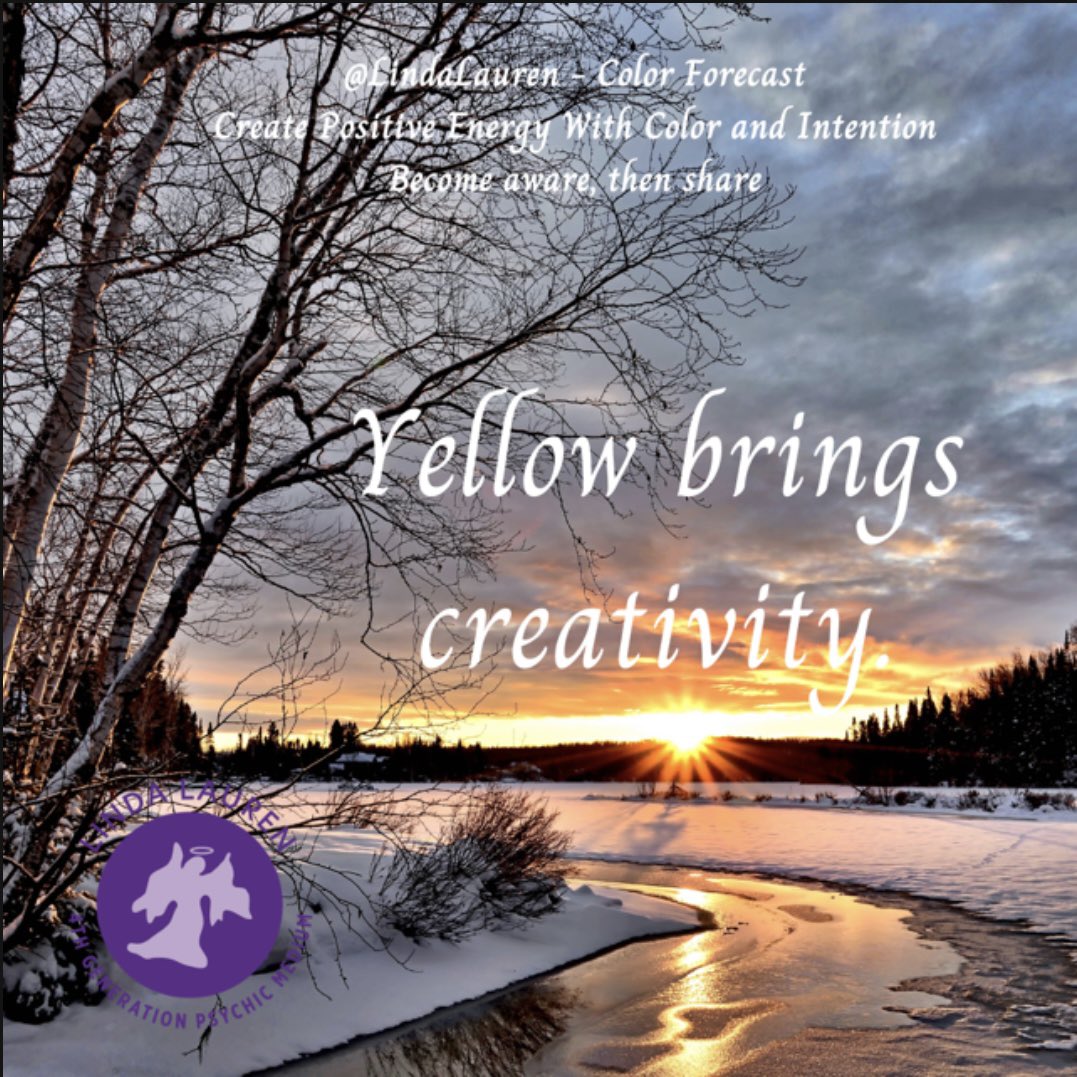 LindaLauren's tweet photo. Yellow to bring creativity βοΈ
#colorforecast #lindalaurenscolorforecast #lindalauren #llcf https://t.co/t8HF7klrrK