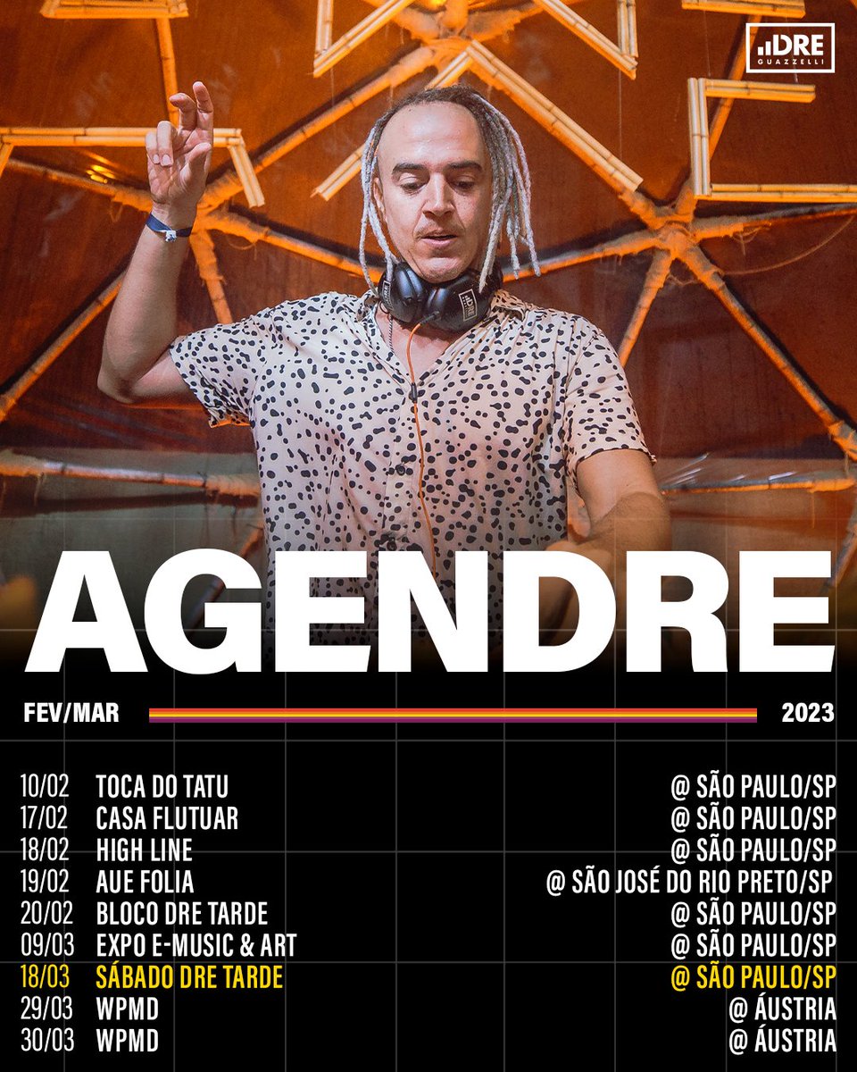 Agendre liberada 💥 E dessa vez com a próxima edição do #sabadodretarde presente! Bora??