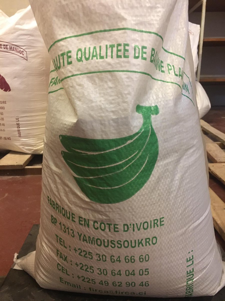 #CotedIvoire 🇨🇮 le FIRCA en collaboration avec INP/HB produit déjà de la farine de banane plantain, igname, patate…pour la fabrication de pain, gâteau, viennoiseries, baignet…

Il faut investir et produire en grande quantité. firca.ci/innovations-te…
