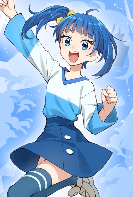 丁寧口調元気ガールが好きすぎちゃっていますの絵 #precure 