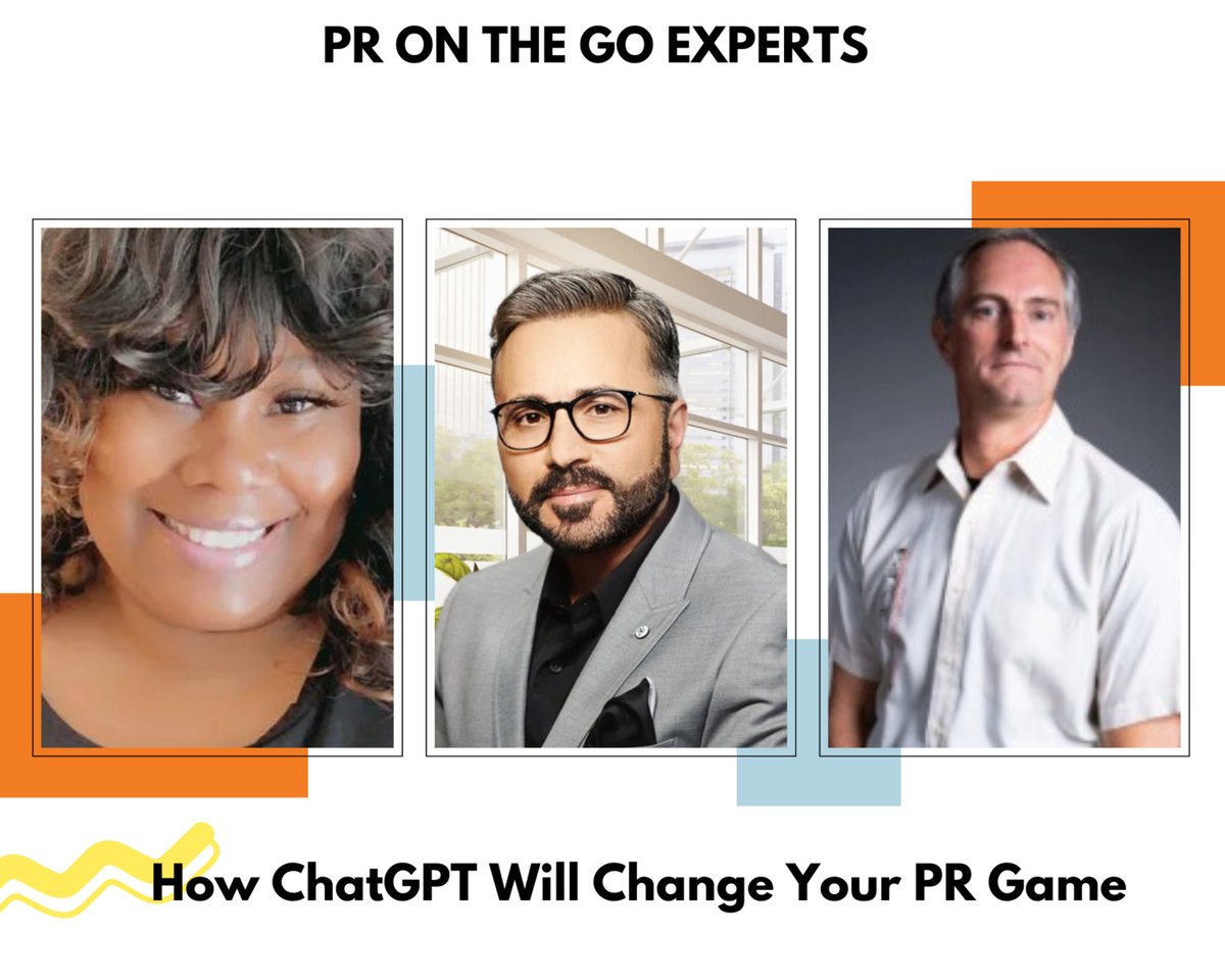 How ChatGPT is Revolutionizing PR? Check out what our founder, Qamar Zaman, said in this PR on the Go article -> bit.ly/3YA4WNT.

#ChatGPT #PR #AI #QamarZaman #ContentAutomation #PublicRelations #PRDistribution #KISSPRNewswire #KISSPR