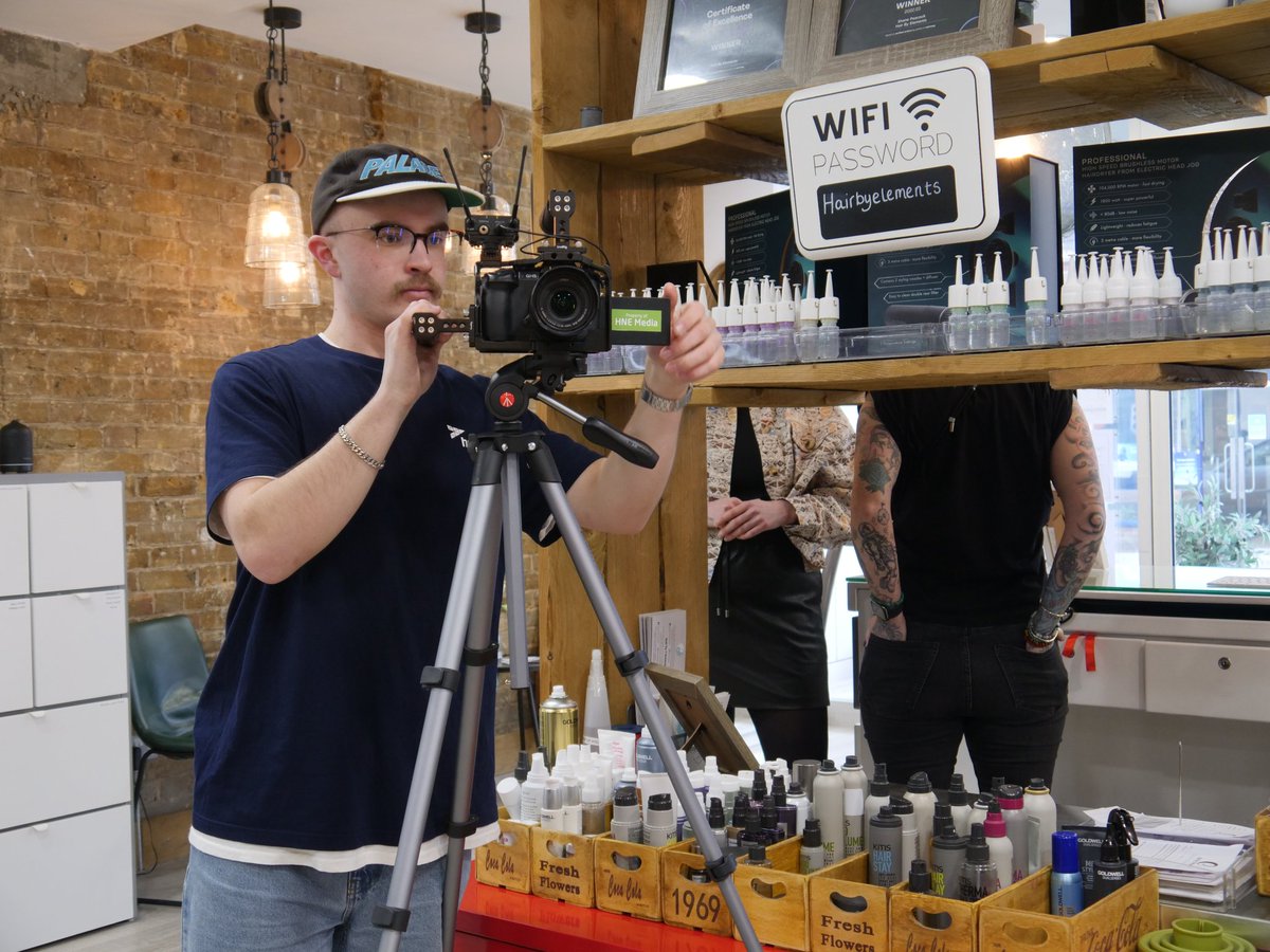 Back in Bishop's Stortford today with <a href="/StortfordBID/">Discover Stortford</a> shooting 'Meet the Business' videos with Elements Stortford and Enable Independent flp - Independent Financial Advisor