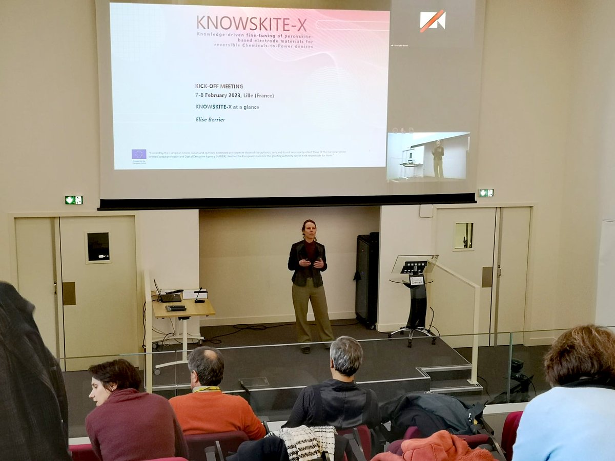 UCCS-Unité de Catalyse et Chimie du Solide (@uccs_8181) on Twitter photo Let's go for the European RIA funded KNOWSKITE-X project coordinated by Elise Berrier
<a href="/UCCS_8181/">UCCS-Unité de Catalyse et Chimie du Solide</a> <a href="/CNRS/">CNRS 🌍</a> <a href="/EU_Commission/">European Commission</a>
#research #project #fuelcell #deeplearning Let's go for the European RIA funded KNOWSKITE-X project coordinated by Elise Berrier
<a href="/UCCS_8181/">UCCS-Unité de Catalyse et Chimie du Solide</a> <a href="/CNRS/">CNRS 🌍</a> <a href="/EU_Commission/">European Commission</a>
#research #project #fuelcell #deeplearning