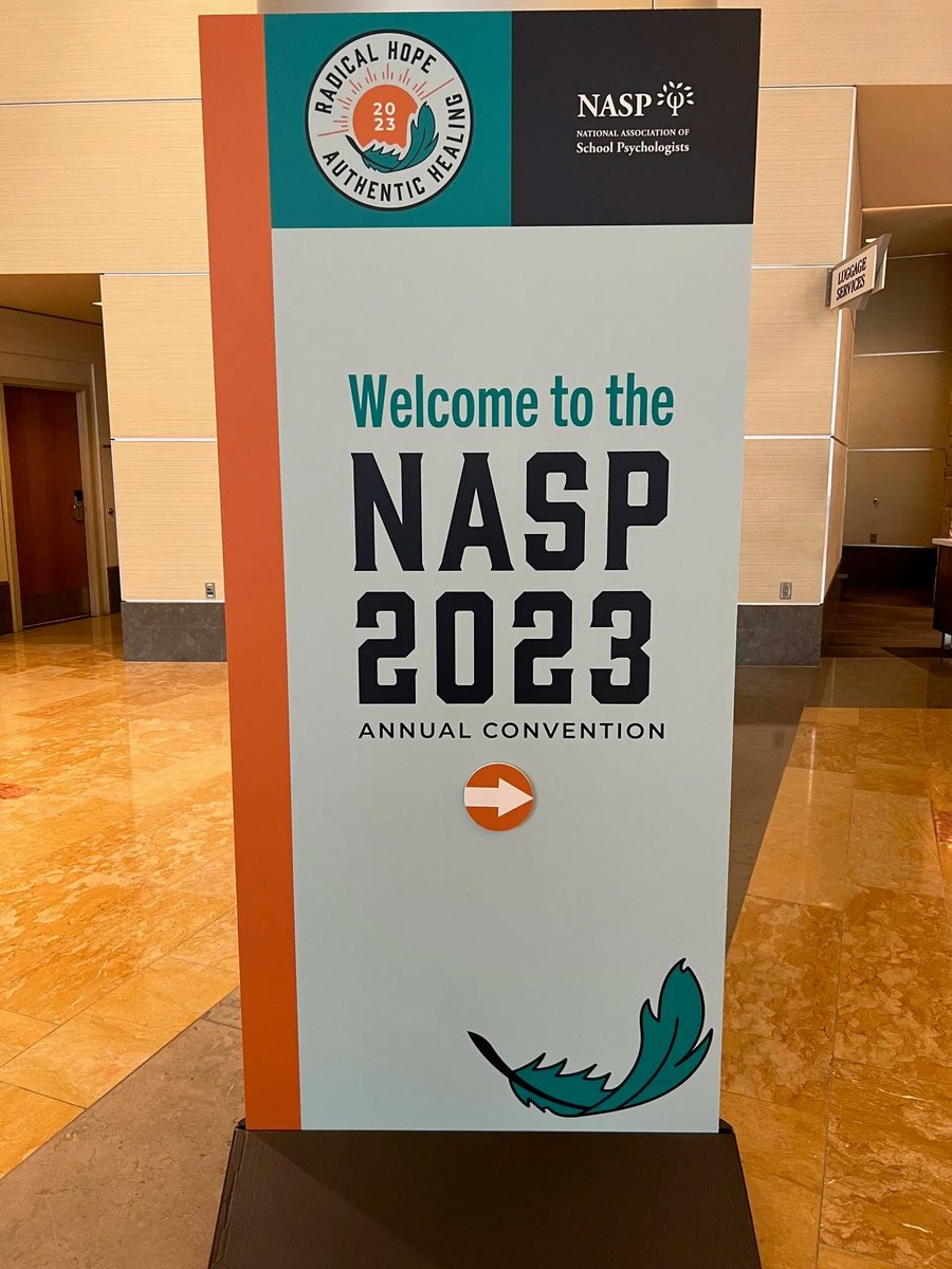 Good morning! And welcome to #NASP2023! First things first, as you know this year we are focused on Radical Hope and Authentic Healing. What session do you look forward to attending that you think will help incorporate this into your practice?