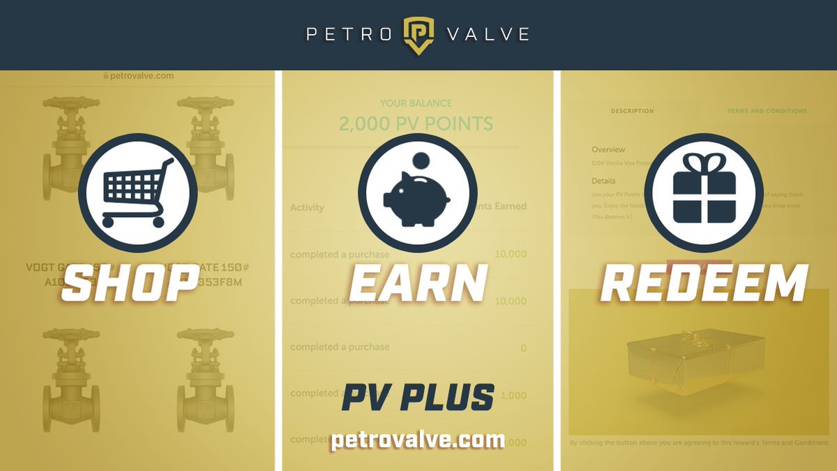 PetroValveInc's tweet image. Getting rewarded for all your purchases takes only 3 steps! Learn more and check out PV Plus at the top of your screen here: bddy.me/3RMPDPB. 
 
#RewardsProgram #PVPlus #Valves #Energy #OilandGas #LoyaltyProgram