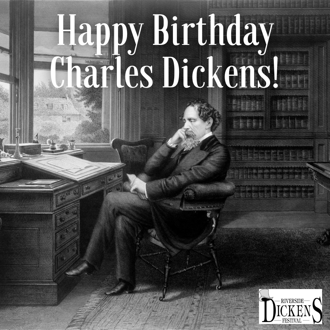 DickensFest's tweet photo. Happy Birthday to the One and Only Charles Dickens!

#charlesdickens #dickensfest #riverside #inlandempire #birthday #bday #literature #literaryicon #charles https://t.co/uQ6sR4CJcD