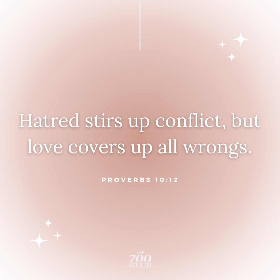 700club's tweet photo. Love like Jesus. https://t.co/EFwmo8BjCP