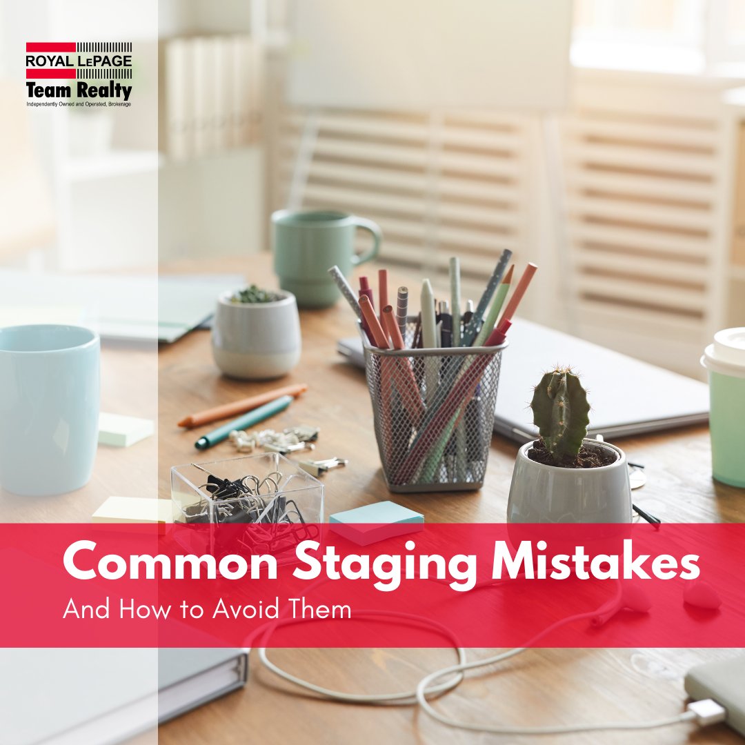 Staging your home is a crucial step when it comes to selling your home. Do what you can to keep these tips and best practices in mind:

🏡 Declutter as much as you can.

🏡 Depersonalize where possible.

🏡 Put away sensitive items such as prescriptions or private documents.