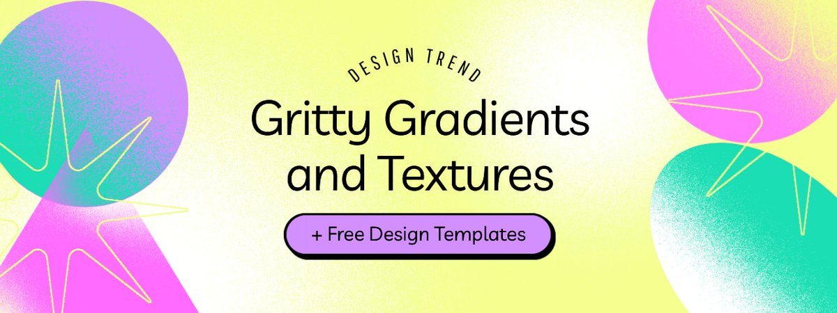 Design Trend: Gritty Gradients &amp; Textures. Check out how it's done here, along with free templates to get you started. about.easil.com/design-trend-g…
