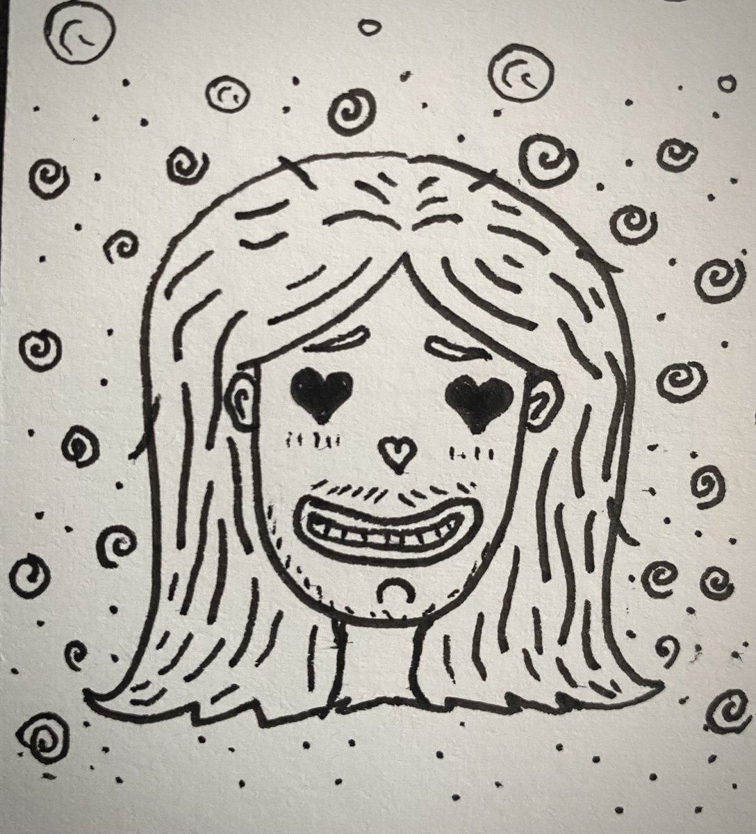 konopushkaart's tweet photo. It looks strange, but not always cute and beautiful to draw 😅 #dailyfacetime https://t.co/g8vQnHCQAM