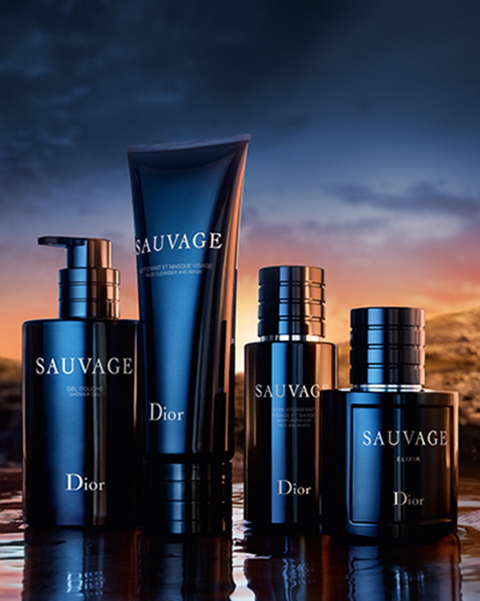 SAUVAGE GROOMING RITUAL 
Discover the Sauvage grooming essentials, inspired by wild open spaces. Start your ritual with the new face Cleanser &amp; Mask and finish with your favorite Sauvage fragrance. #diorsauvage