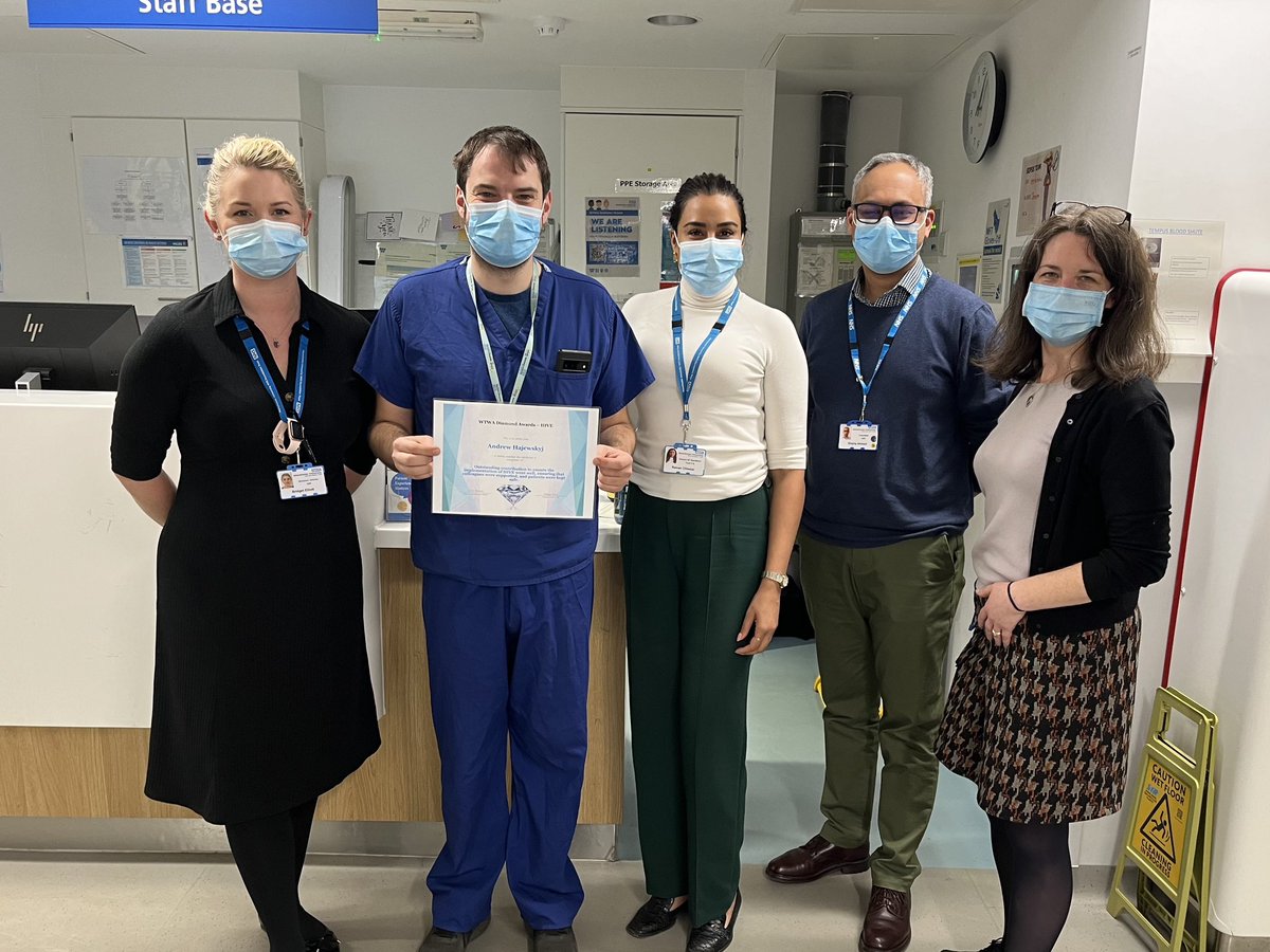 Bridget Elliott (@bridgeelliott) on Twitter photo 🏆Diamond Award presented to EDs Physician Associate Andy Hajewskyj in recognition of all his hardwork and dedication in supporting <a href="/EmergencyDepar2/">MFT Wythenshawe ED</a> through installation of #HIVE
Thank you Andy⭐️
<a href="/DocShariq/">Shariq Ahmed</a> <a href="/dr_sally_briggs/">Sally Briggs</a> @StaffWtwa <a href="/Cara_W_Afzal/">Cara Afzal</a> 🏆Diamond Award presented to EDs Physician Associate Andy Hajewskyj in recognition of all his hardwork and dedication in supporting <a href="/EmergencyDepar2/">MFT Wythenshawe ED</a> through installation of #HIVE
Thank you Andy⭐️
<a href="/DocShariq/">Shariq Ahmed</a> <a href="/dr_sally_briggs/">Sally Briggs</a> @StaffWtwa <a href="/Cara_W_Afzal/">Cara Afzal</a>