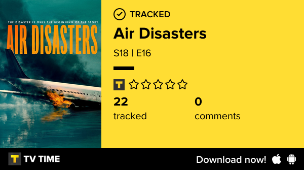 BadFish2469's tweet photo. I've just watched episode S18 | E16 of Air Disasters! https://t.co/2CxtJwULSb #tvtime https://t.co/YT5HMAGxpt