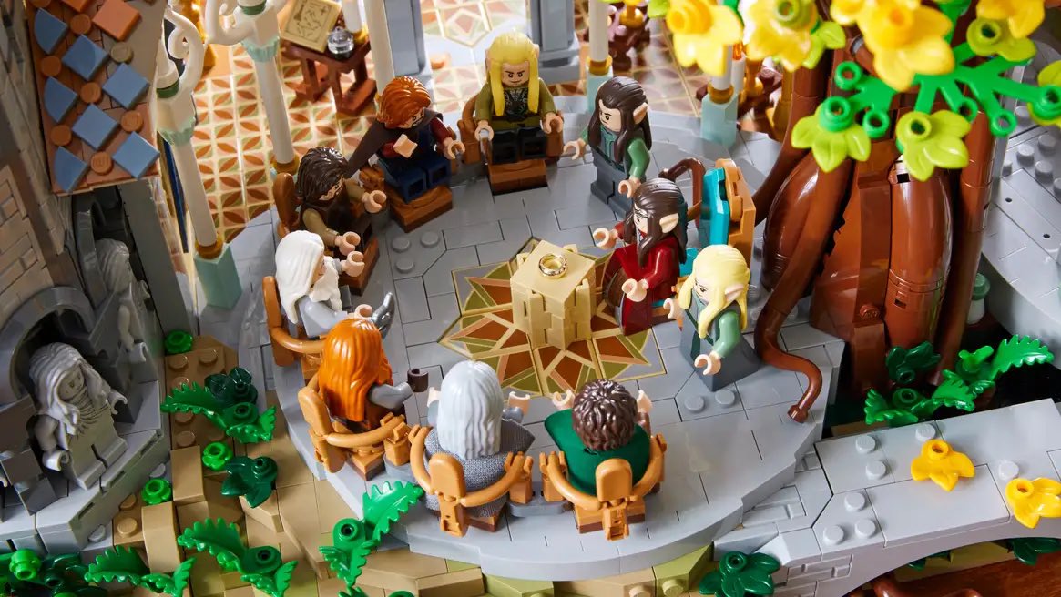 LEGO has revealed their 6,000+ piece ‘LORD OF THE RINGS’ Rivendell set.

The set will release on March 8 and will cost $500.
