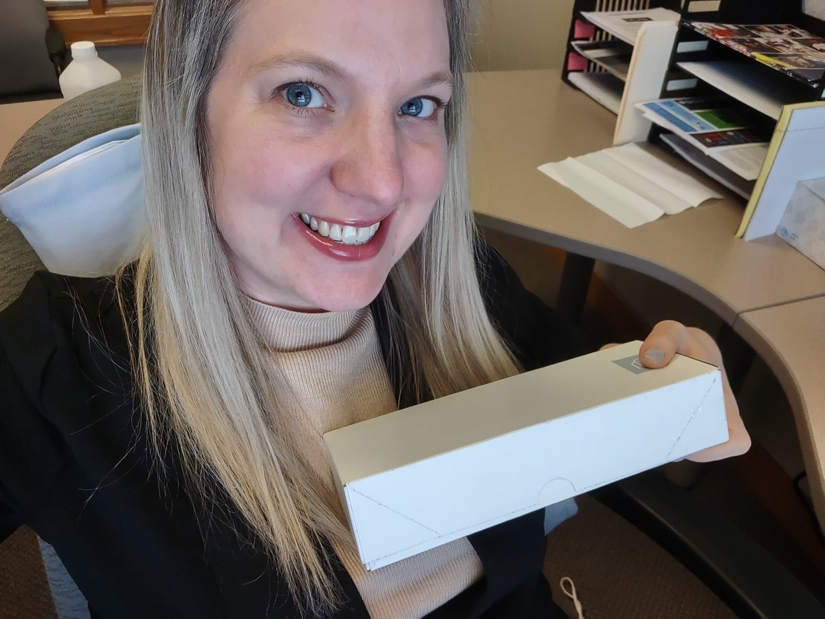 Look what came today!  Business cards!  I am officially ready to meet you!  😄