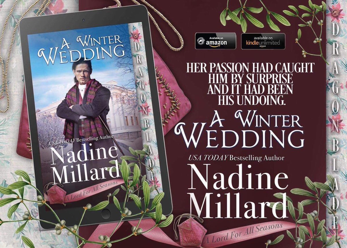 **New Release** A Winter Wedding by Nadine Millard

Amazon: amzn.to/3jBfKfx
 
#winterwedding #nadinemillard #dragonbladepublishing #NewRelease #KindleUnlimited #HistoricalFiction #historicalromance