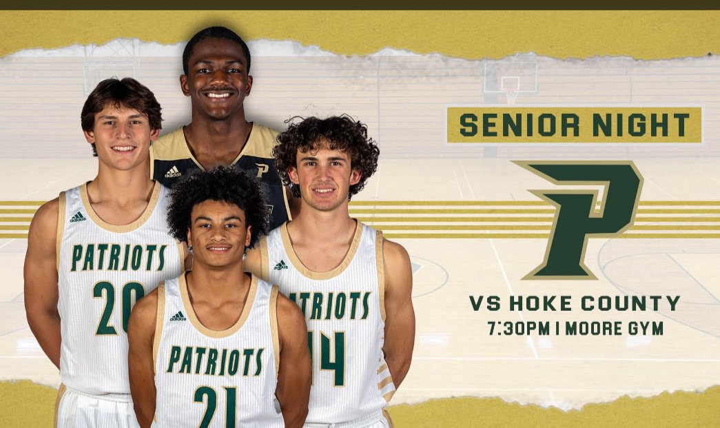 It's GAMEDAY!! It's Senior Night in the Moore Gym! Come out and support the senior students involved in the women's and men's basketball programs. The JV teams are on the road with a 5 pm start time.
