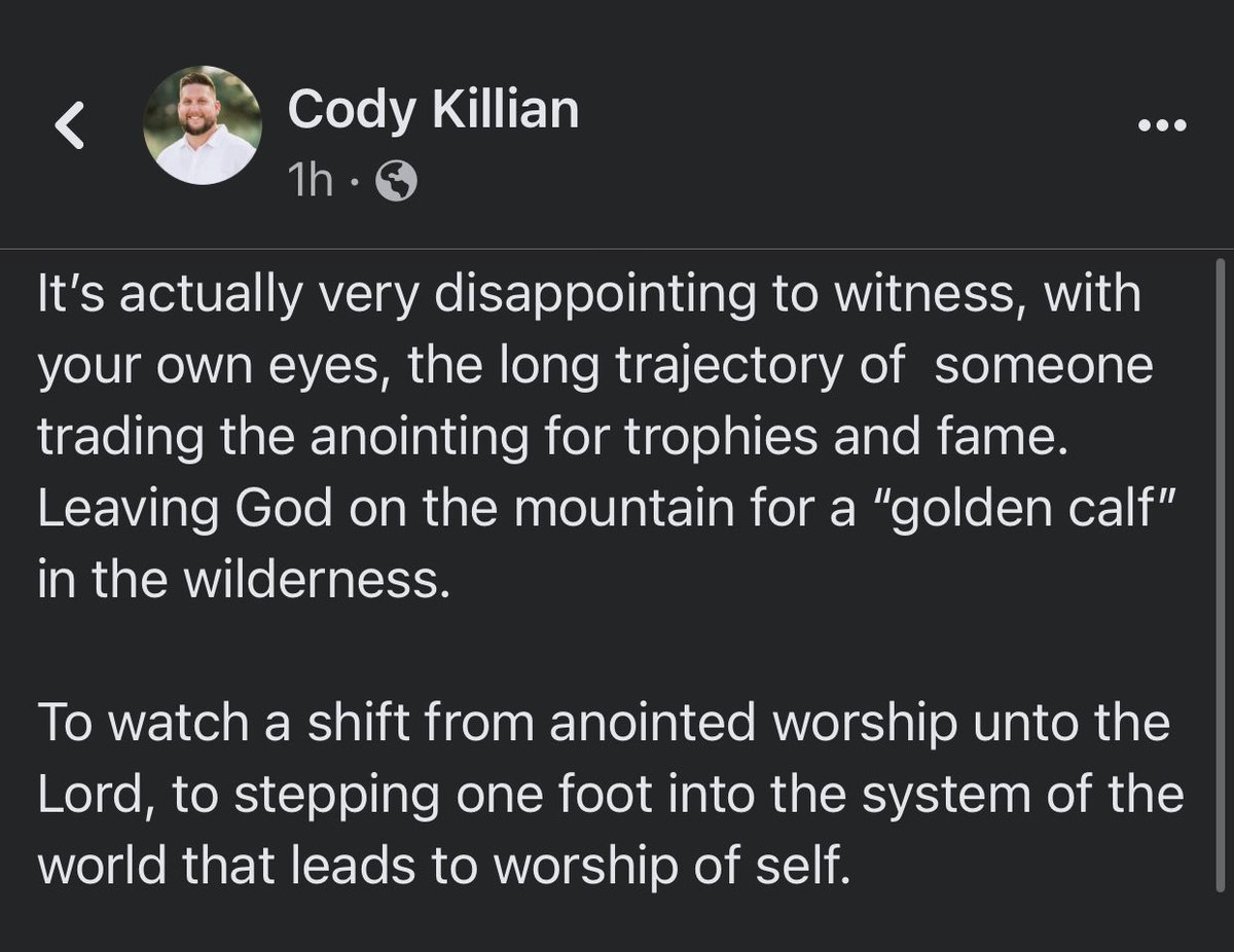 codykillian_'s tweet photo. @MavCityMusic , God wants a consecrated vessel. What you do, the message you share, and the places you engage matter. Eyes are on you. Don’t be deceivers. Value the anointing over the system of the world. Do it for a generation that needs Jesus. #beholy #holy #christian #GRAMMYs https://t.co/kzXCPALNNi