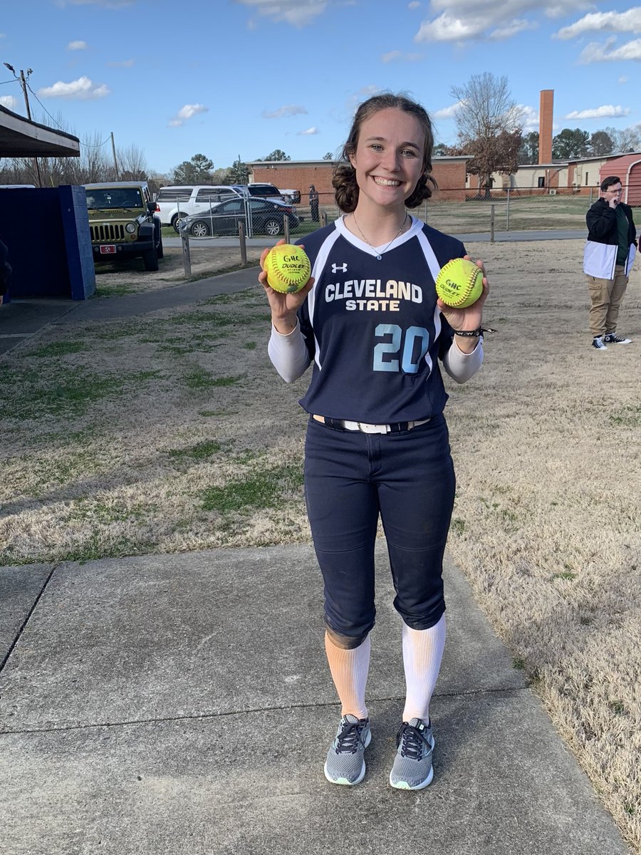 Congratulations to the <a href="/TCCAAsports/">Tennessee Community College Athletic Association</a> / Region 7 Softball Player of the Week.  Cleveland State FR Kristen Fowler.  In her first collegiate game this Lady Cougar hit (2) HR's and had (6) RBI and finished the week hitting .571! <a href="/CSCC_Softball/">CSCC Softball</a> <a href="/CS_Athletics/">Cleveland State Cougars</a> <a href="/clevelandstate/">Cleveland State</a>