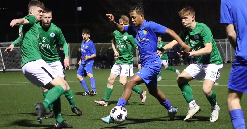 IrishFA's tweet photo. ⚽️ Northern Ireland U18 Schoolboys produce five-star display ⤵️