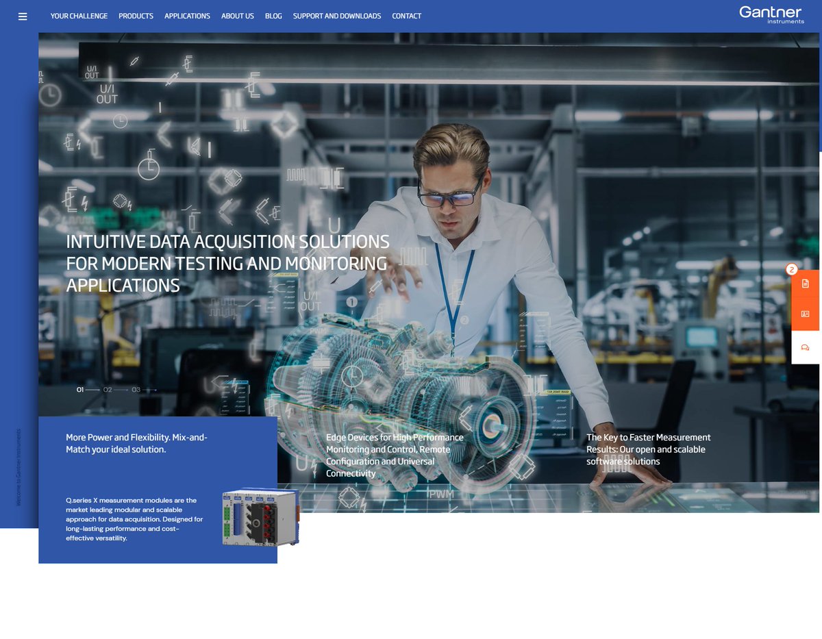 gantnerinst's tweet image. Exciting news! Our new website is live, featuring our intuitive DAQ solutions for #testing and #monitoring applications. Browse our easy-to-navigate layout and discover how we can solve challenges in various industries. Check it out now gantner-instruments.com #daq