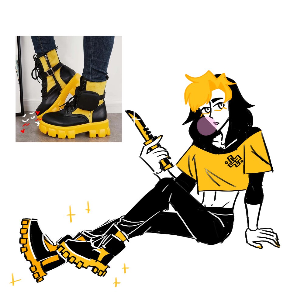 oombrast1's tweet photo. yellow shoes UwU ✨💕 https://t.co/x3pFzpSIKt