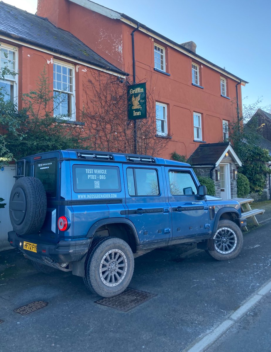 Edmund Inkin (@eatdrinksleep) on Twitter photo For you petrolheads out there, hereās a shot of the new <a href="/INEOSGrenadier/">INEOS Grenadier</a> prototype out about in Border country. I know little about cars but it seemed pretty sensational to me. For you petrolheads out there, hereās a shot of the new <a href="/INEOSGrenadier/">INEOS Grenadier</a> prototype out about in Border country. I know little about cars but it seemed pretty sensational to me.