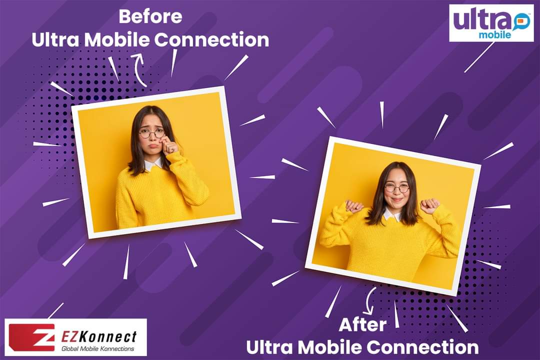 ezkonnect's tweet photo. A user - "Ultra Mobile has me grinning from ear to ear! The service is top-notch and the value is unbeatable. I couldn't be happier with my decision to switch"

#UltraMobile #HappyCustomer #ValueForMoney #ezkonnect https://t.co/0MxEC6d7Vn