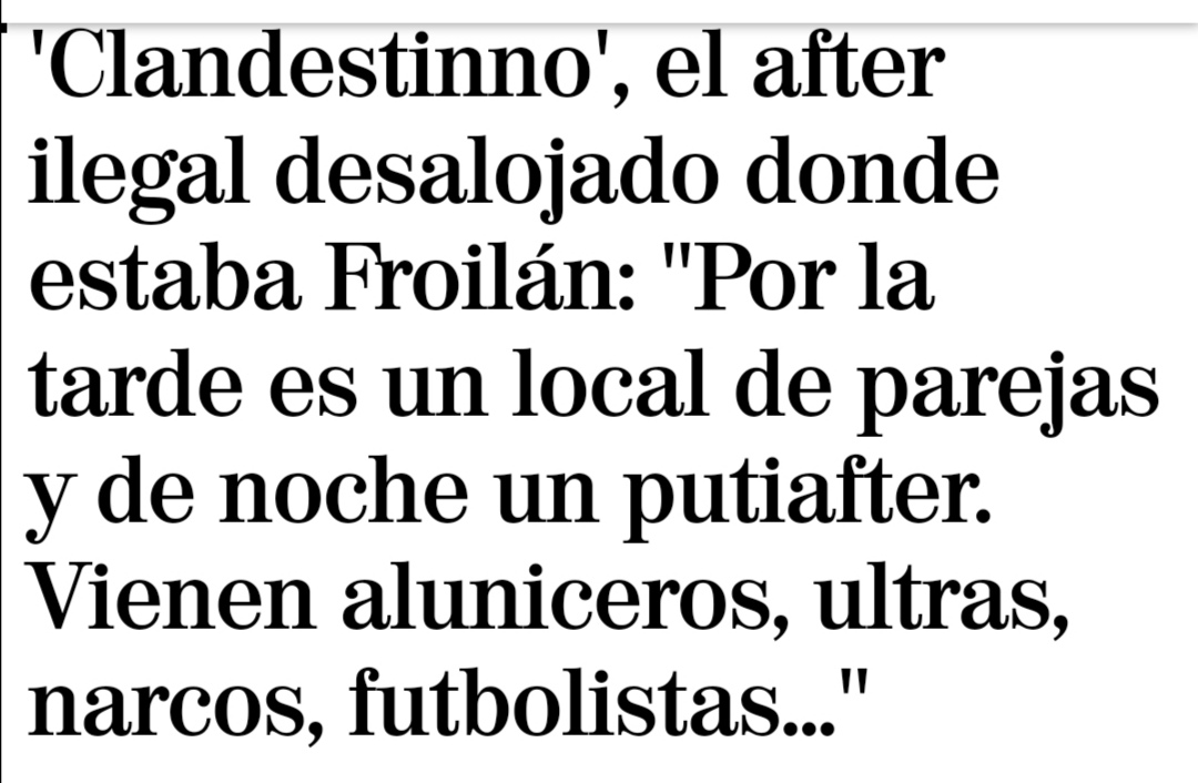 Narcotraficantes, neonazis, futbolistas millonarios y todo tipo de delincuentes. Estos son los habituales en el putiafter con jacuzzis al que acude Froilán por 1.500€/noche con nuestro dinero.