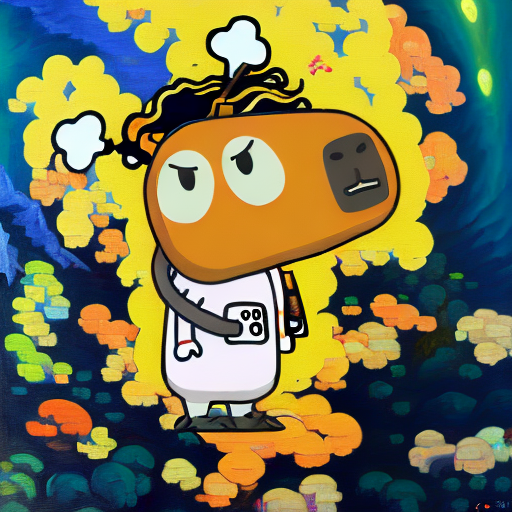 HP17836's tweet photo. Vote for Downcast David - David the capybara, despondent and listless as the crypto markets collapsed around him. #capyai #ethoswallet https://t.co/sR5w4pqE9x https://t.co/QgSYz8XQEP