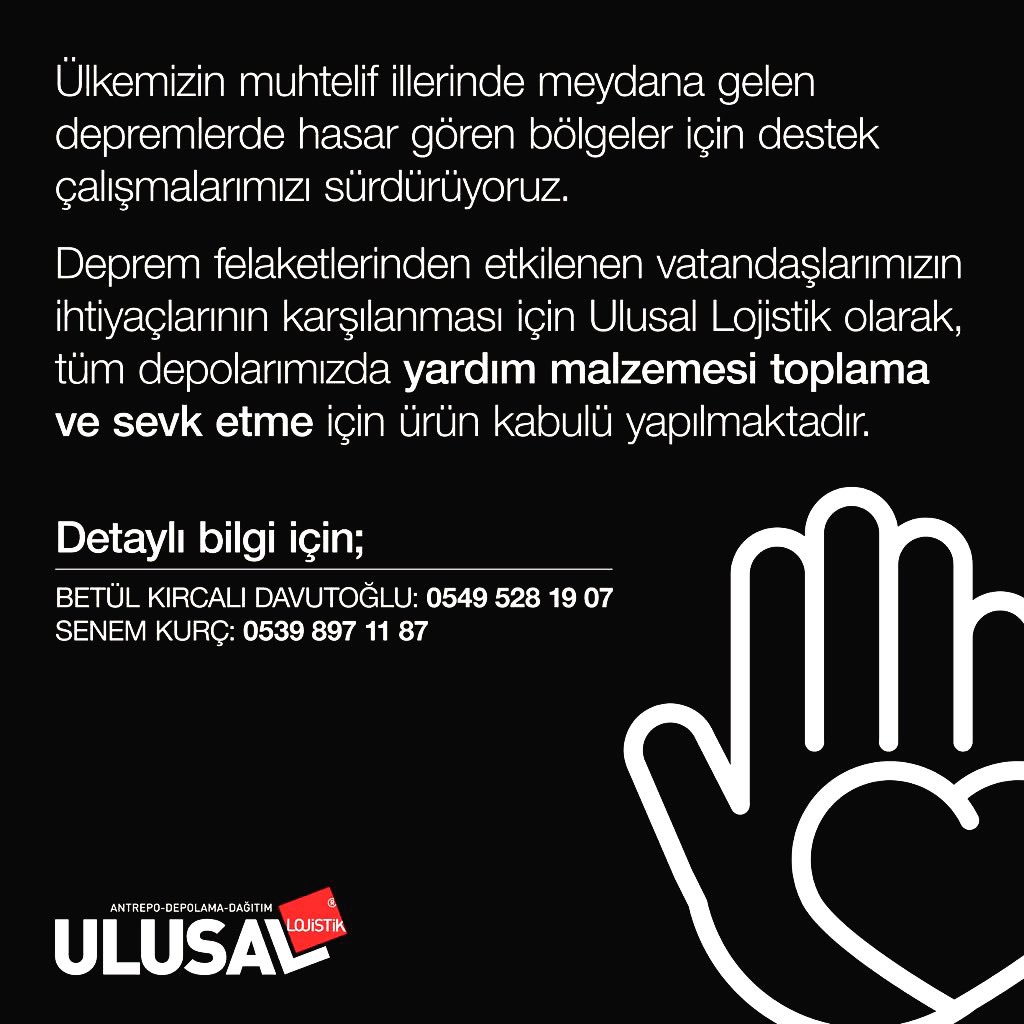 ulusallojistik's tweet photo. Zaman, birlik olma zamanı! https://t.co/XT2nLNqKyD