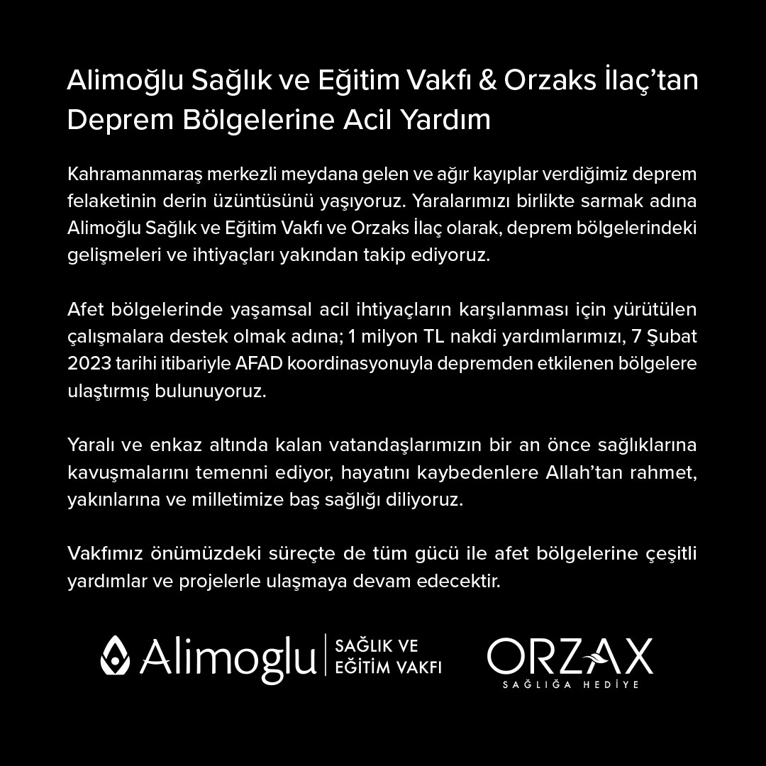 Yanındayız Türkiye!