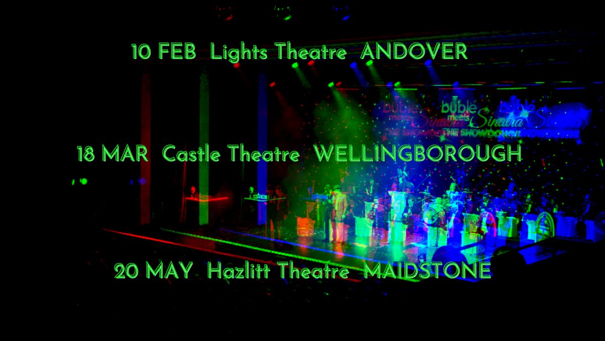 🔜Some upcoming dates where you can catch me live in the show Bublé Meets Sinatra: The Showdown! 🎙🎼🎫🎭 
BubleMeetsSinatra.com/tour-dates