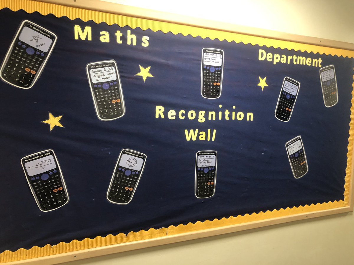 Well Done everyone on our Recognition Wall last week 🌟🌟🌟 <a href="/KirkcaldyHigh/">Kirkcaldy High School</a>