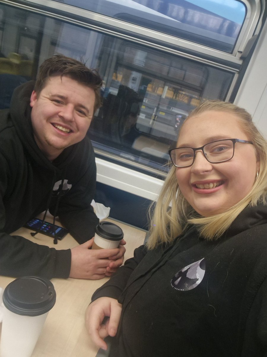 Off we go to the East Riding Arts Forum at Bridlington Spa 🐾 #wolfpacktheatre #wearecreative #bridlingtonspa