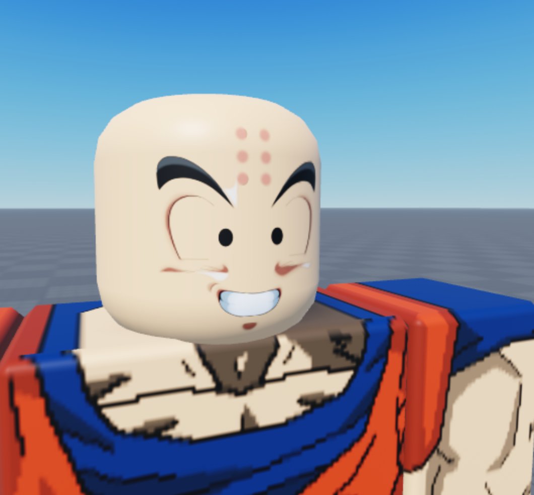 Bleebus2's tweet image. Turtle Hermit Students! Faces for Base Goku and Krillin. (Made using trackpad)
#RobloxDev #robloxart #robloxartist #roblox #RobloxArtCommissions