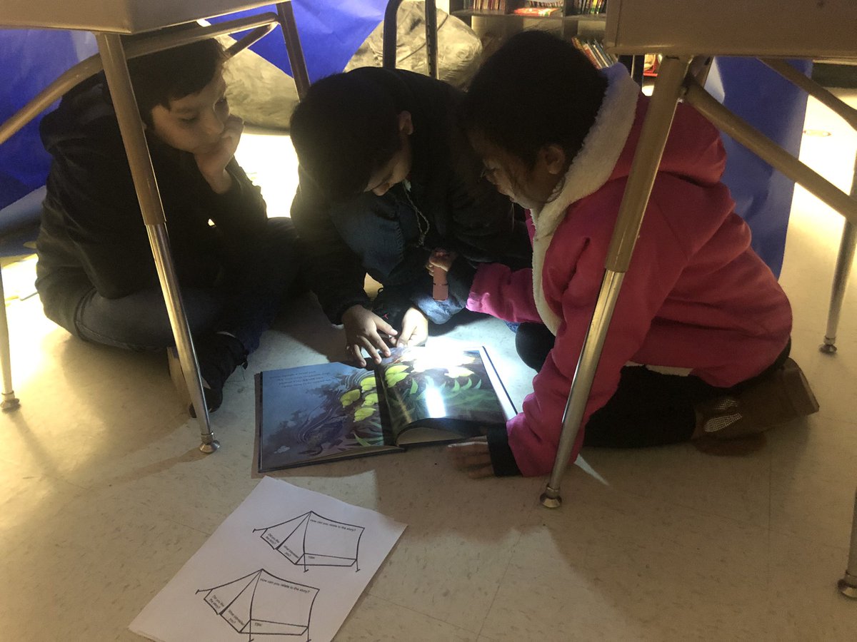 Julie_Davis3's tweet photo. We are having a reading campout to explore contemporary literature! https://t.co/q8YY5MG7qz