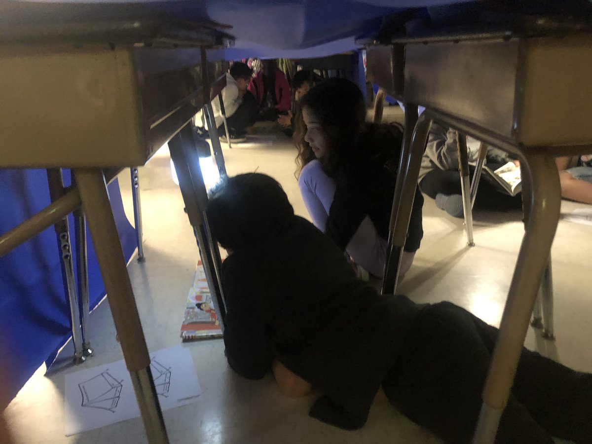 Julie_Davis3's tweet photo. We are having a reading campout to explore contemporary literature! https://t.co/q8YY5MG7qz