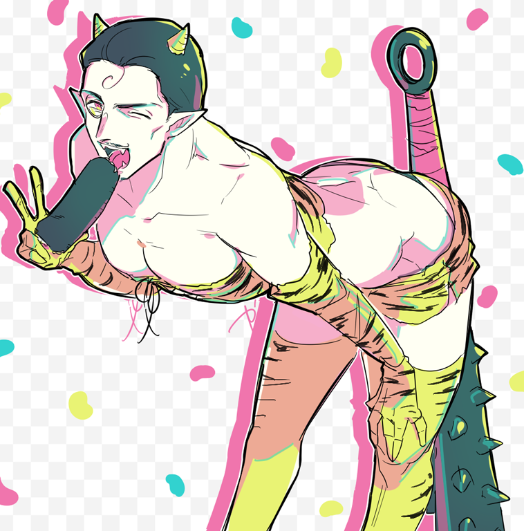 「節分大遅刻ですが描けました。鬼コスキャラの指定ありがとうございました! 」|🌸🦀かにはる 🦀🌸のイラスト