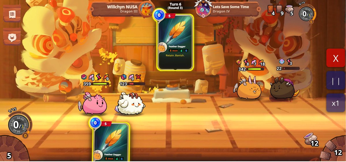 You know the comp is 💪when you win on round 3
#AxieOrigins