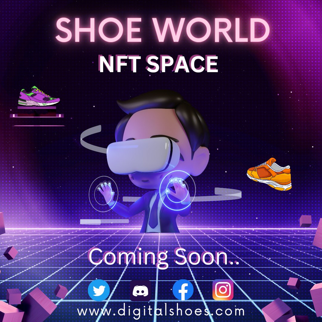 Join the NFT Space.
Buy shoe nft  to enter.

1) Play Games 
2) Win Prizes
3) Earn Giveaways

Follow + Retweet 
Buy now :opensea.io/assets/matic/0…

#NFTshill
#NFTProject
#NFTCommunity