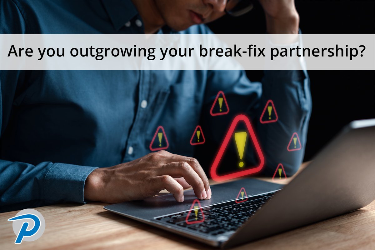 As the technology landscape has evolved and as your company has grown, are you outgrowing your break-fix partnership: hubs.la/Q01zQVnG0

#smallbusiness #ITHelp #computerhelp