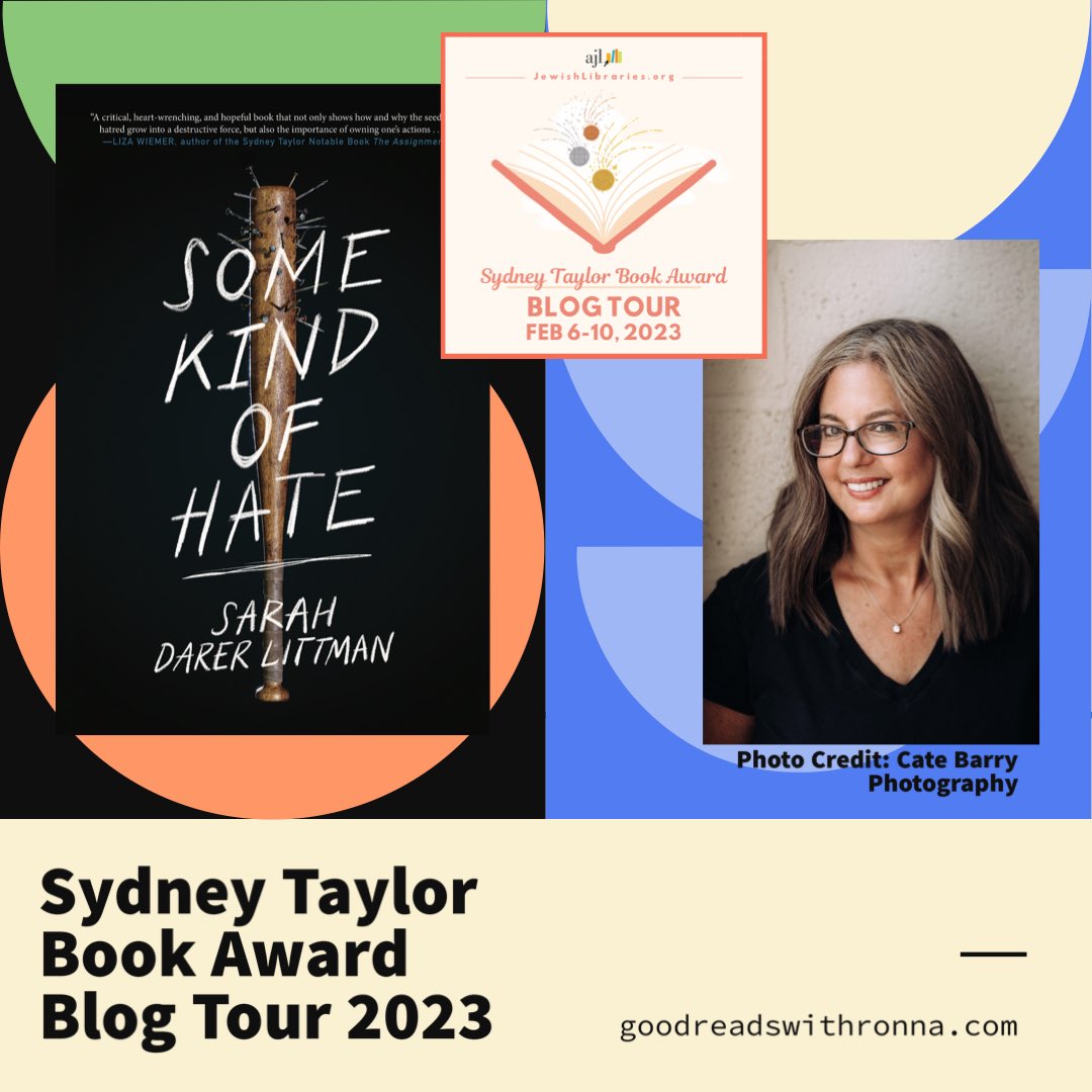GoodReadsRonna's tweet image. The 2023 #STBA #YA Honor Book Some Kind of Hate is about a teen's descent into white nationalism + its consequences. Our interview w/author Sarah Darer Littman sheds light on hate groups, their recruits + the danger they pose. #JewishBooksAreDiverseBooks 
wp.me/p3X25n-asV