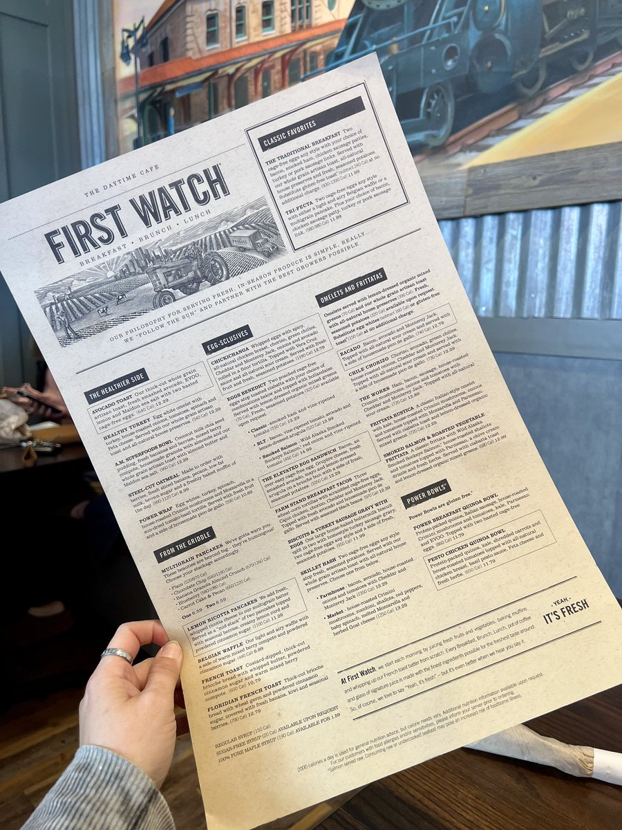 “Lunch is a meal, brunch is a culture.”🍴

Excellent brunch this past weekend at First Watch in Montgomeryville

#montgomeryvillepa #lansdalepa #telfordpa  #montcofood  #Montcofoodie #brunch #montgomerycountyfood #montcorestaurant #makeitmontco #visitmontco #buckscounty