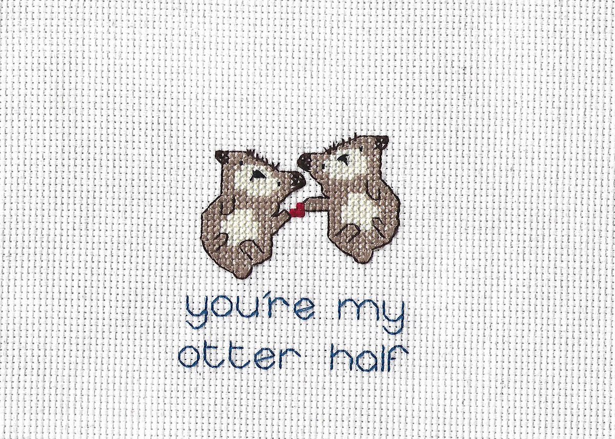 To my otter half. 

U + Me = ❤️

#valentinesday #otters #otterhalf #crossstitch #crossstitching #crossstitcher #crossstitchersofinstagram #3drdcrafts #3drd #embroidery #embroideryart #art #custom #craft #crafts #madeinmn #handmade #popculture #funny #haha #clever