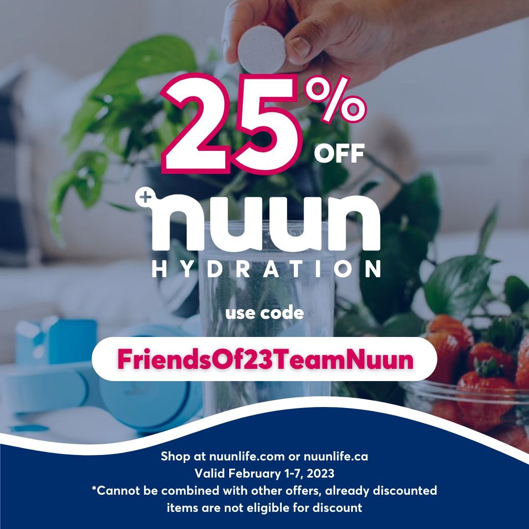 This special promotion ends today. 25% off. Need a flavor recommendation? Have a question? Ask me. #nuunlove #nuunambassador