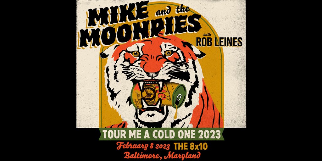 Tonight - Feb 8 - 7PM
#MikeandTheMoonpies #RobLeines #tourmeacoldone