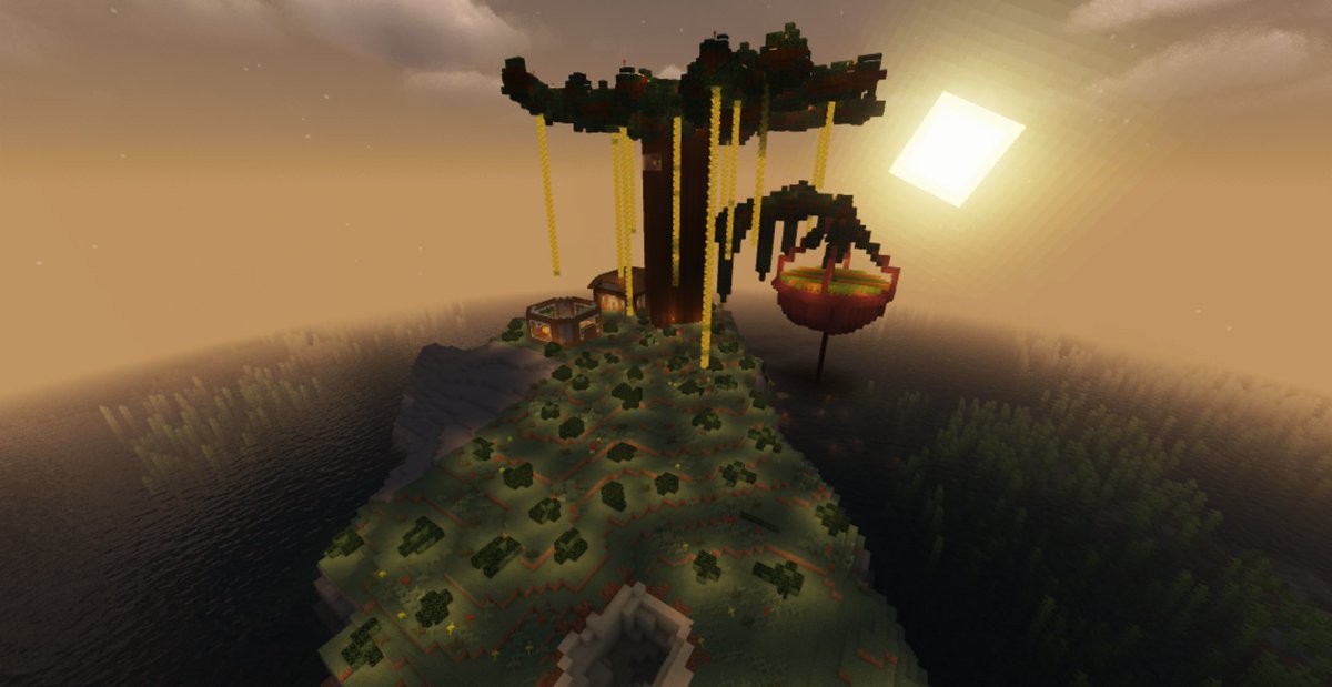 ahiggy17's tweet image. Shaders make photographer brain go brrr pt2 #minecraft #MC #minecraftshaders #optifine #minecraftSMP #mcSMP #survival #shaders