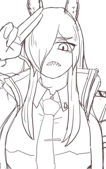 色塗りは明日にしますわぁ(お嬢様) 